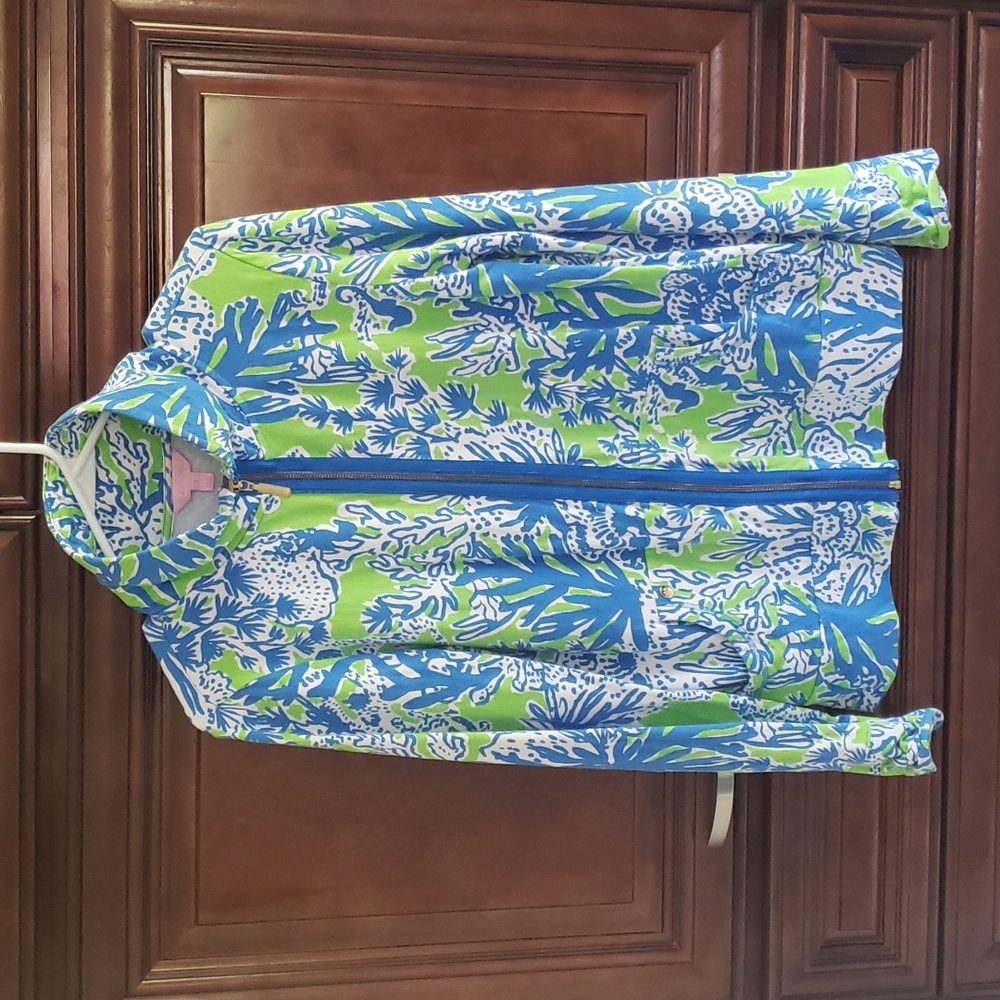 Lily Pulitzer Full Zip Jacket - Picture 1 of 8